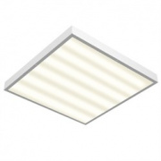 Светодиодный светильник "ВАРТОН" офисный встраиваемый 595*180*50 мм 18 ВТ 6500К с функцией аварийного освещения класс защиты IP40