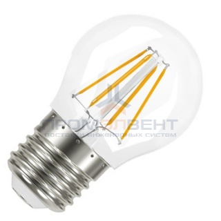 Лампа филаментная светодиодная шарик Osram LED P Retrofit CLAS P 40 4W/827 470lm E27 Filament