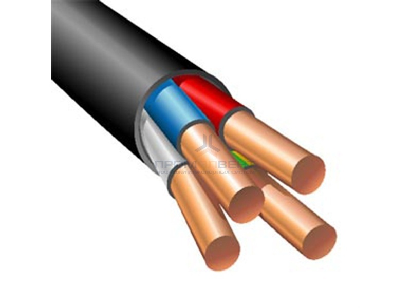 Кабель силовой ВВГнг(А)-LS 4х6 ГОСТ 31996 (Электрокабель НН)