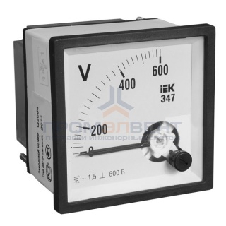 Вольтметр Э47 600В кл. точн. 1,5 72х72мм